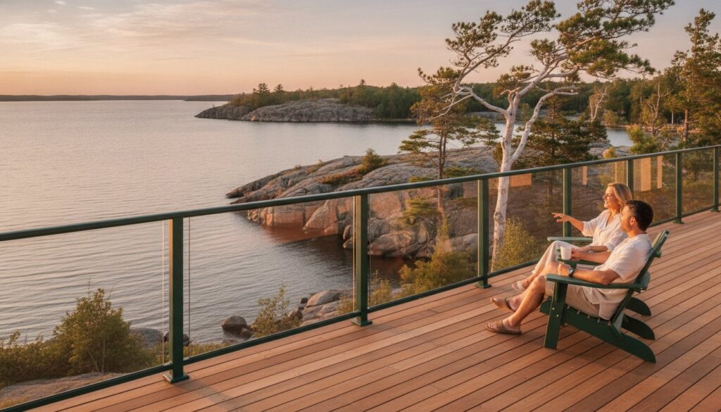 Aluminum Glass Railing Combo: The Perfect Balance of View and Durability