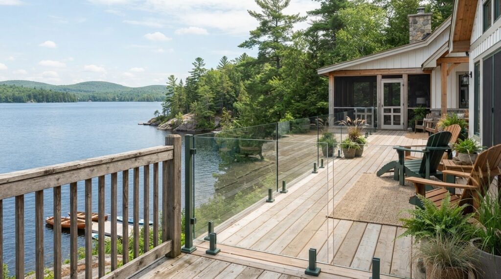 Glass Railing Installation in Parry Sound: How to Choose the Right System